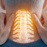 Active Life Chiropractic Neck Vertebrae Superimposed Over Neck