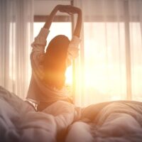 Active Life Chiropractic Woman Waking Up
